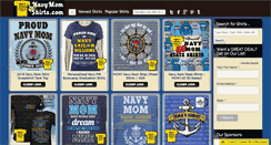 Desktop Screenshot of navymomshirts.com
