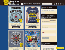 Tablet Screenshot of navymomshirts.com